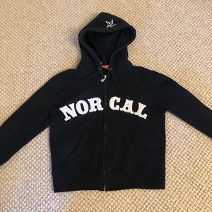 NORCAL zip up hoodie